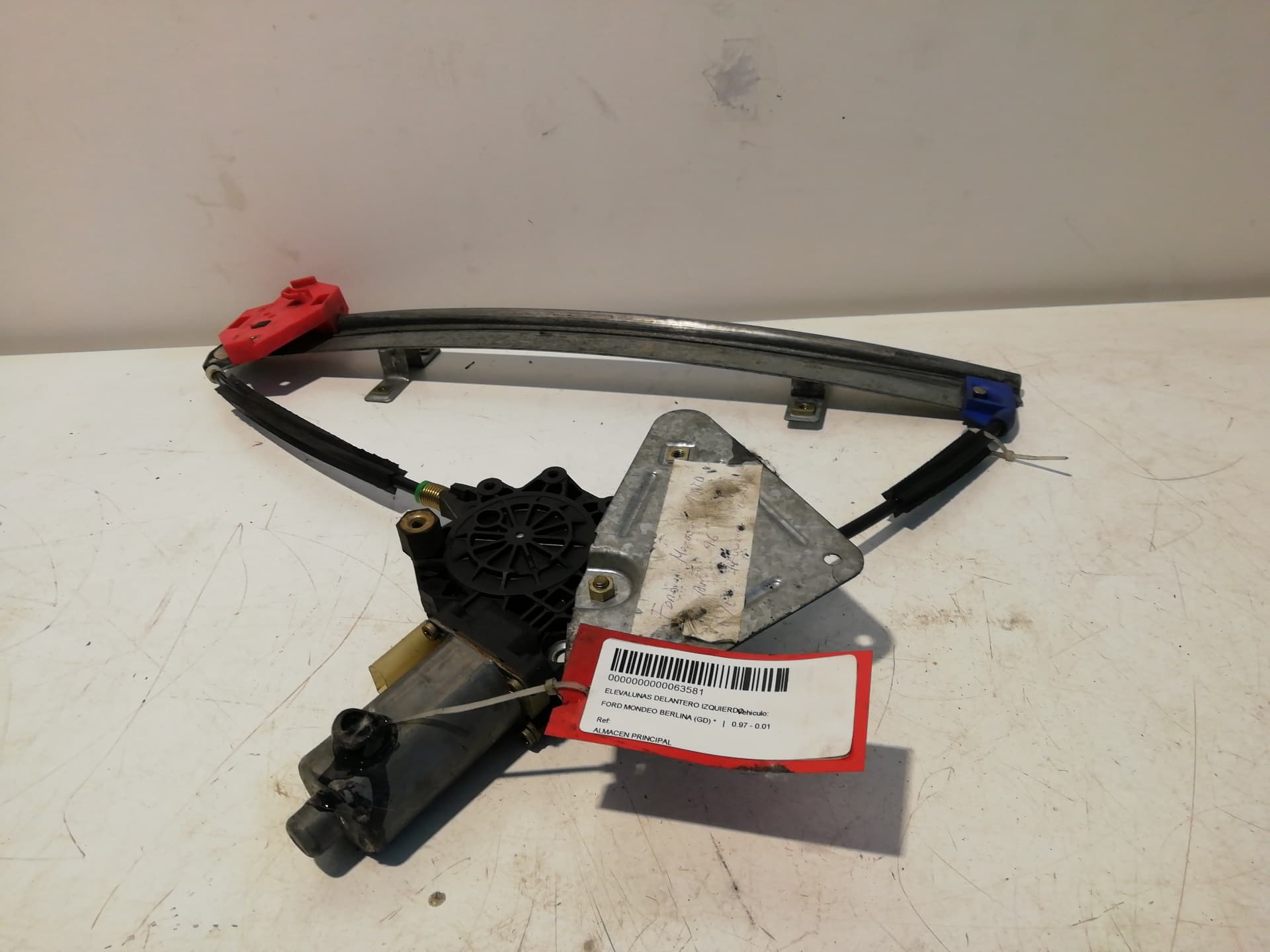 Elevalunas delantero izquierdo FORD MONDEO BERLINA (GD)