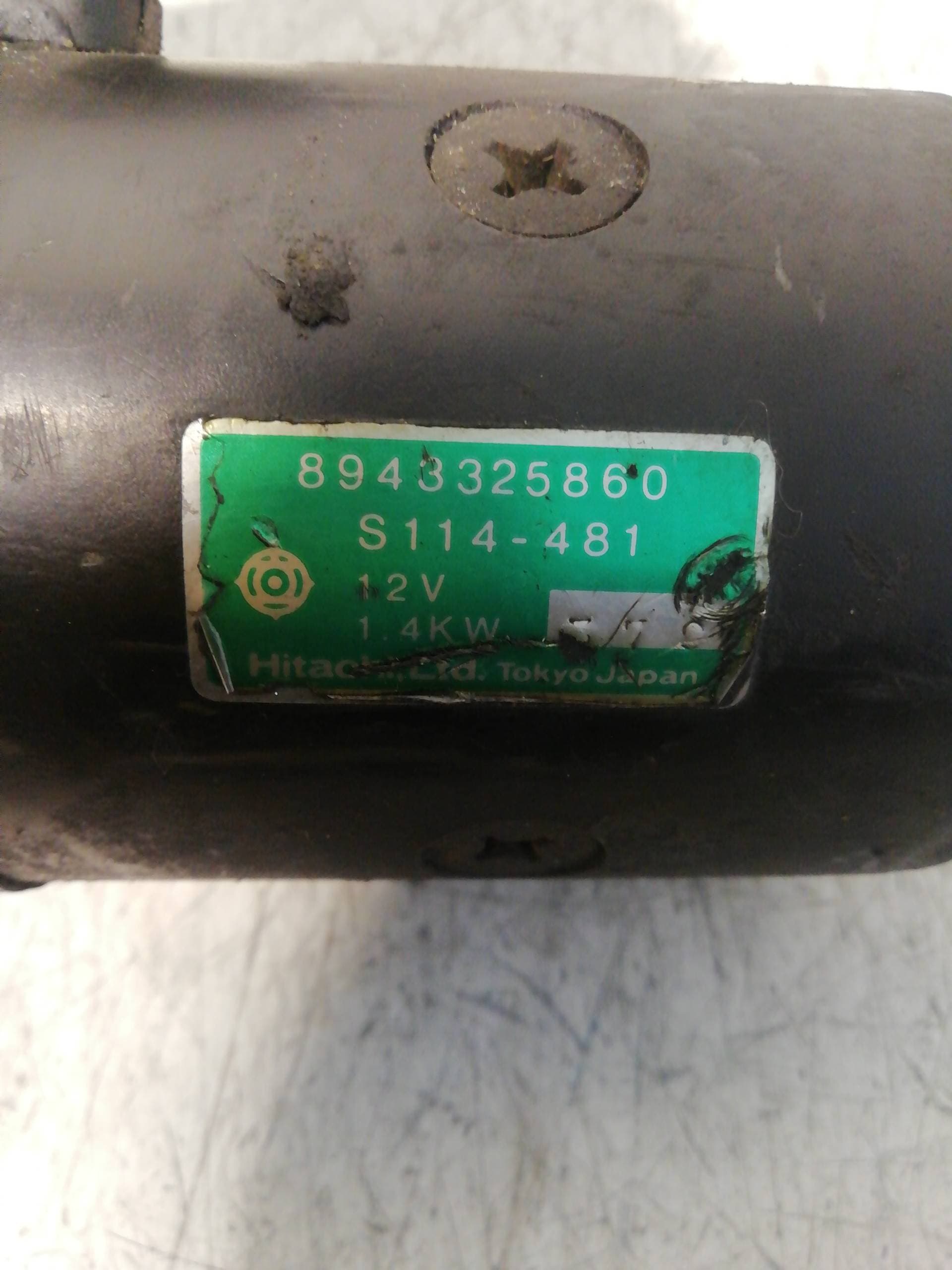 Motor arranque OPEL VECTRA A 2