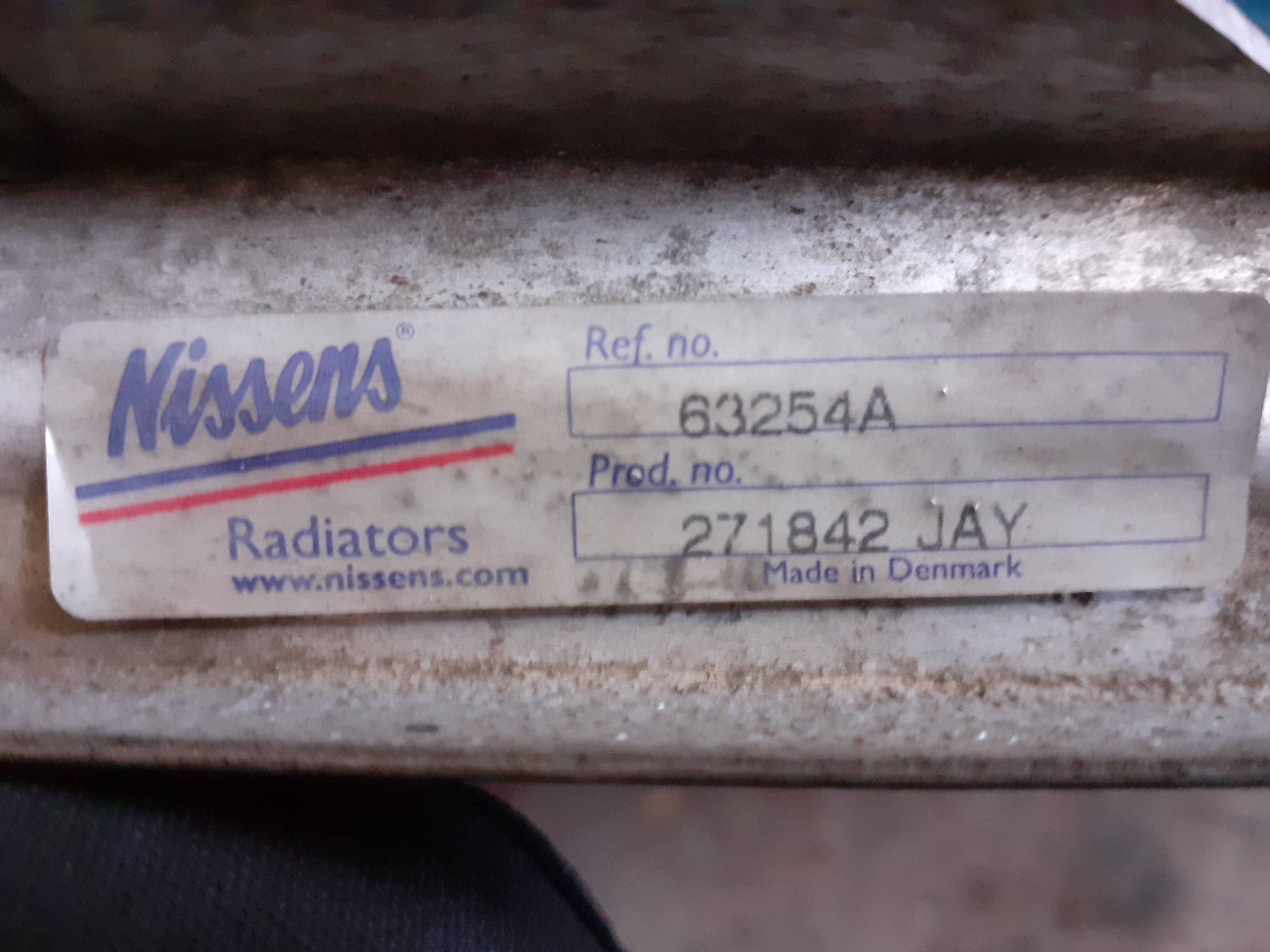 Radiador agua OPEL CORSA A 2