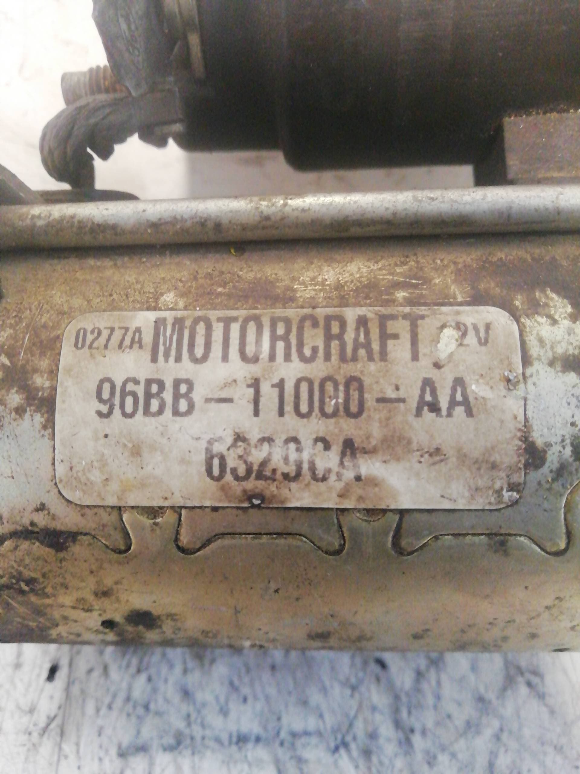 Motor arranque FORD ESCORT CABRIO 2