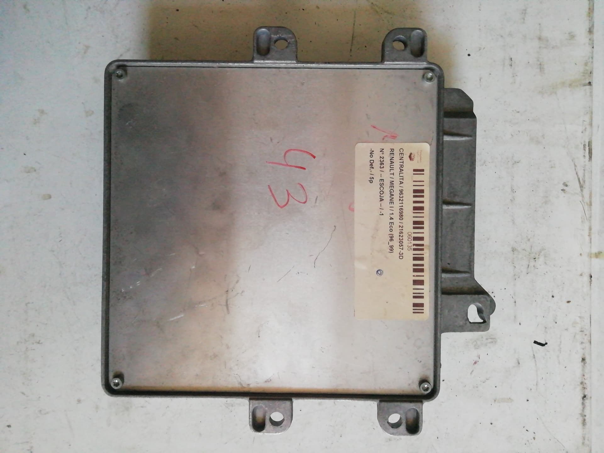 Centralita motor uce RENAULT MEGANE I CLASSIC (LA0) 3