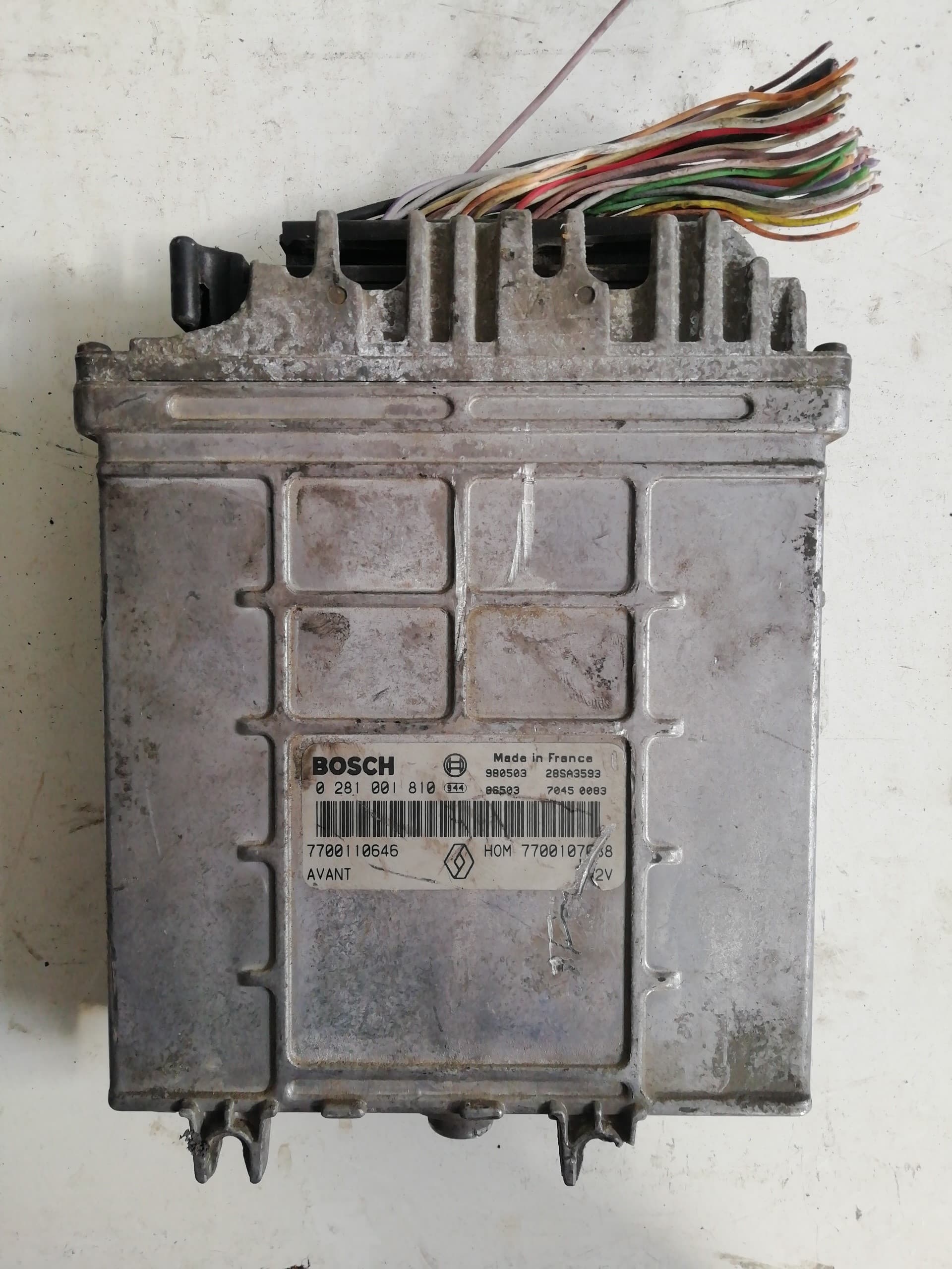 Centralita motor uce RENAULT MEGANE I CLASSIC (LA0) 3