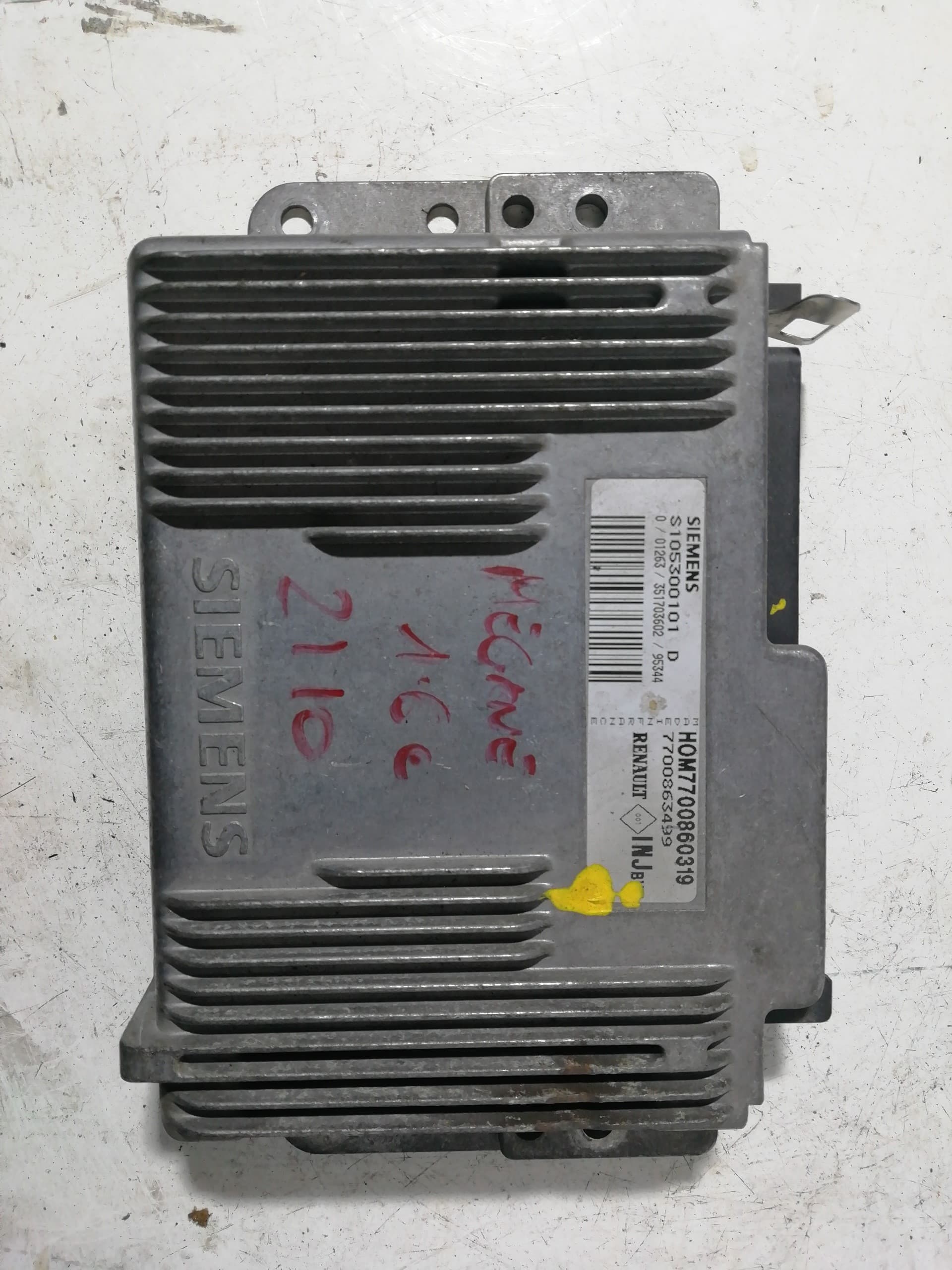 Centralita motor uce RENAULT MEGANE I CLASSIC (LA0)