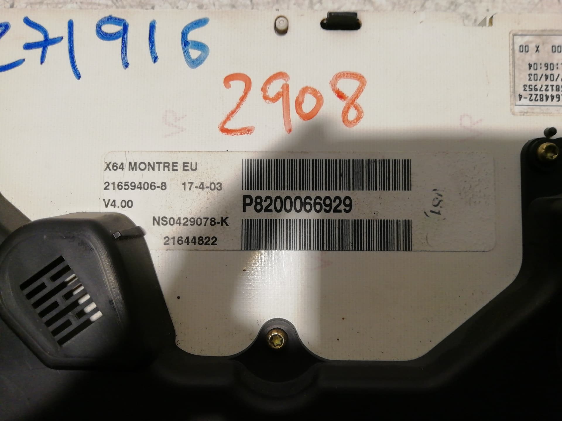 Cuadro instrumentos RENAULT MEGANE I CLASSIC (LA0) 3