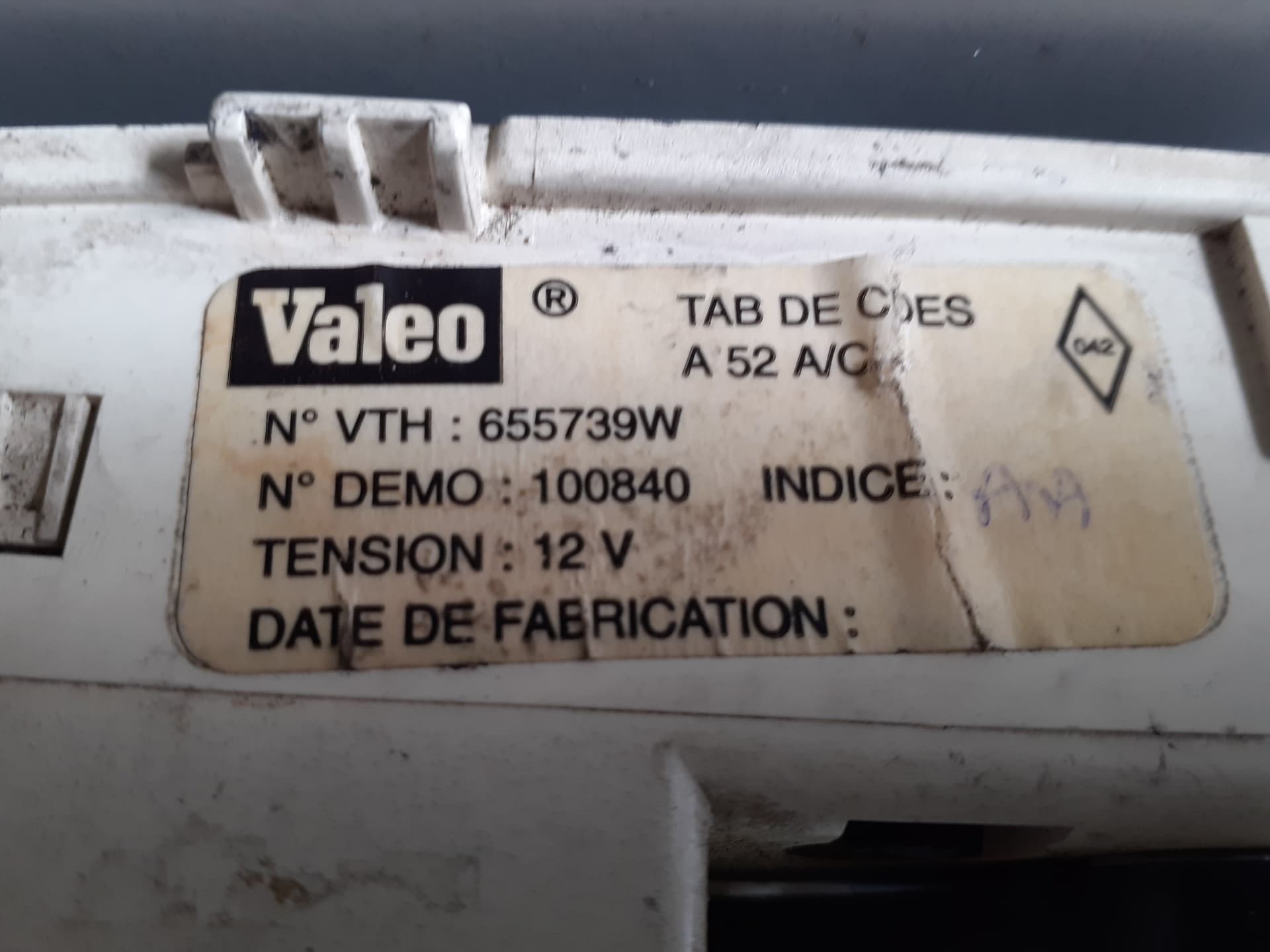 Mando climatizador RENAULT MEGANE I CLASSIC (LA0) 2