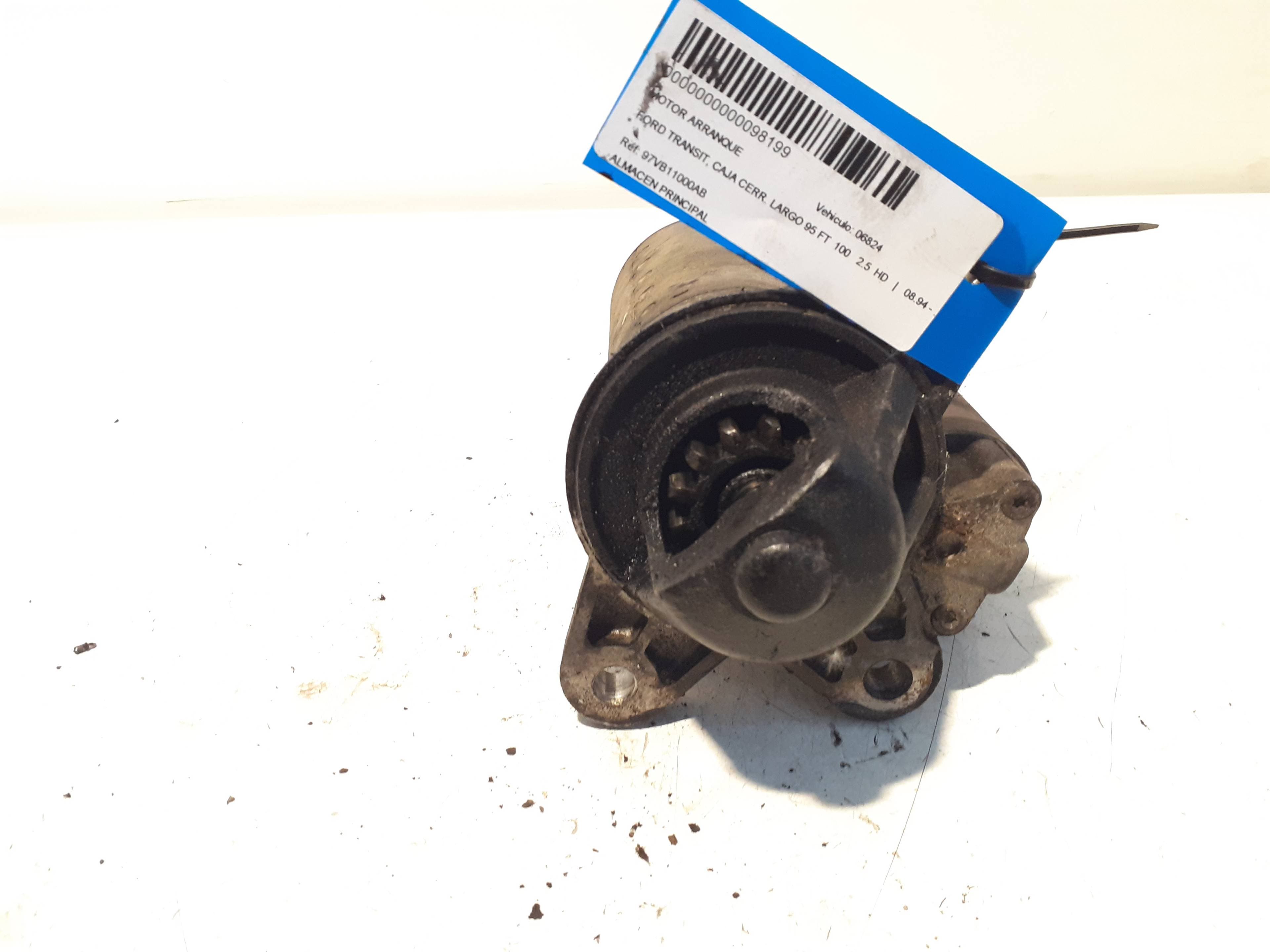 Motor arranque FORD TRANSIT, CAJA CERR 4