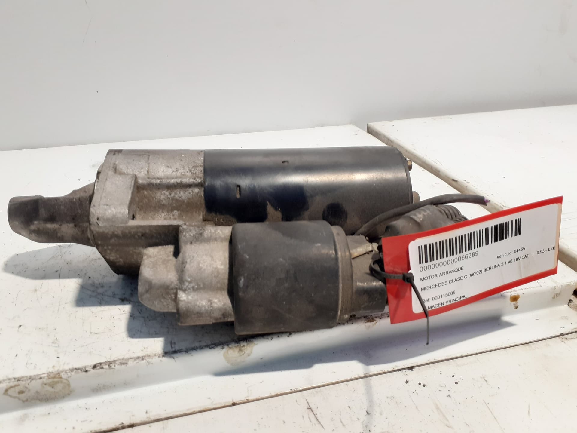 Motor arranque MERCEDES-BENZ CLASE C (W202) BERLINA