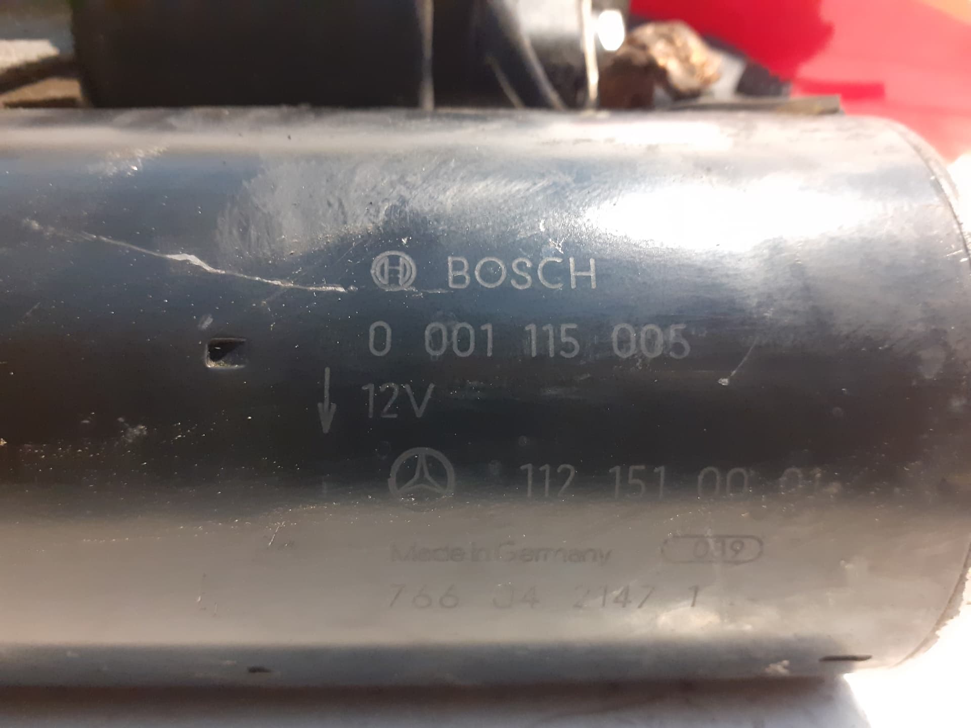 Motor arranque MERCEDES-BENZ CLASE C (W202) BERLINA 2