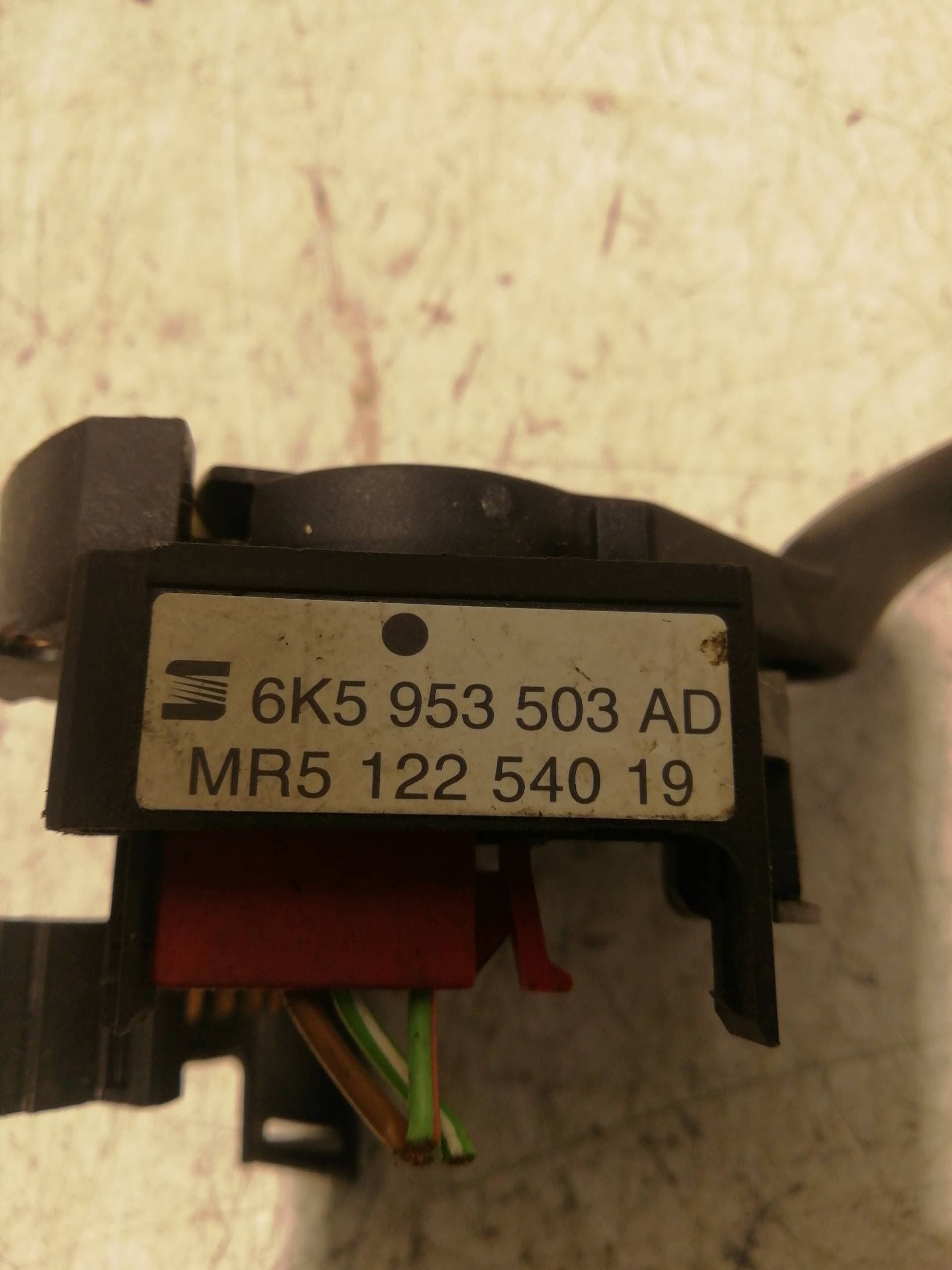 Mando limpia SEAT CORDOBA BERLINA (6K2) 2