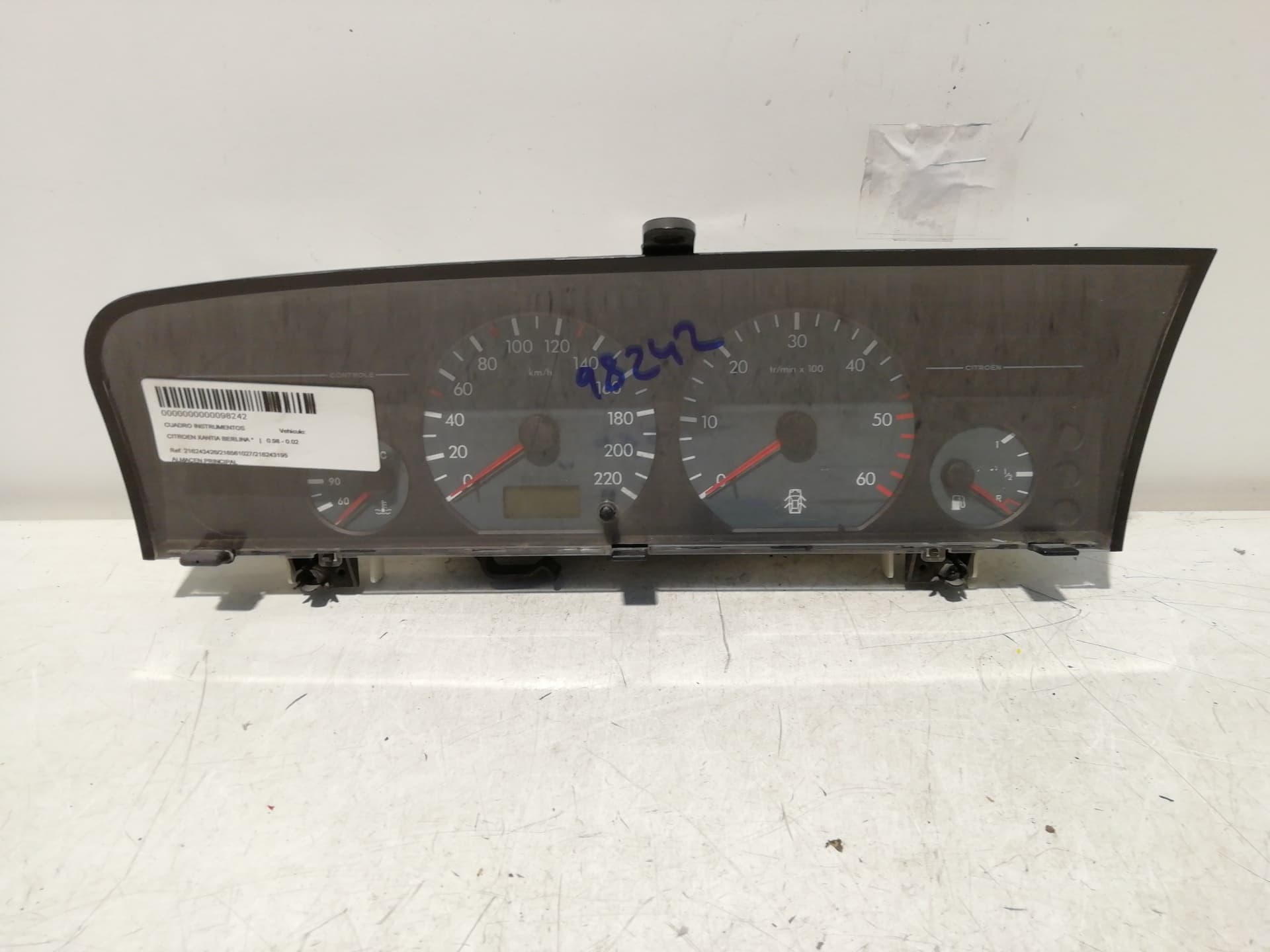 Cuadro instrumentos CITROEN XANTIA BERLINA