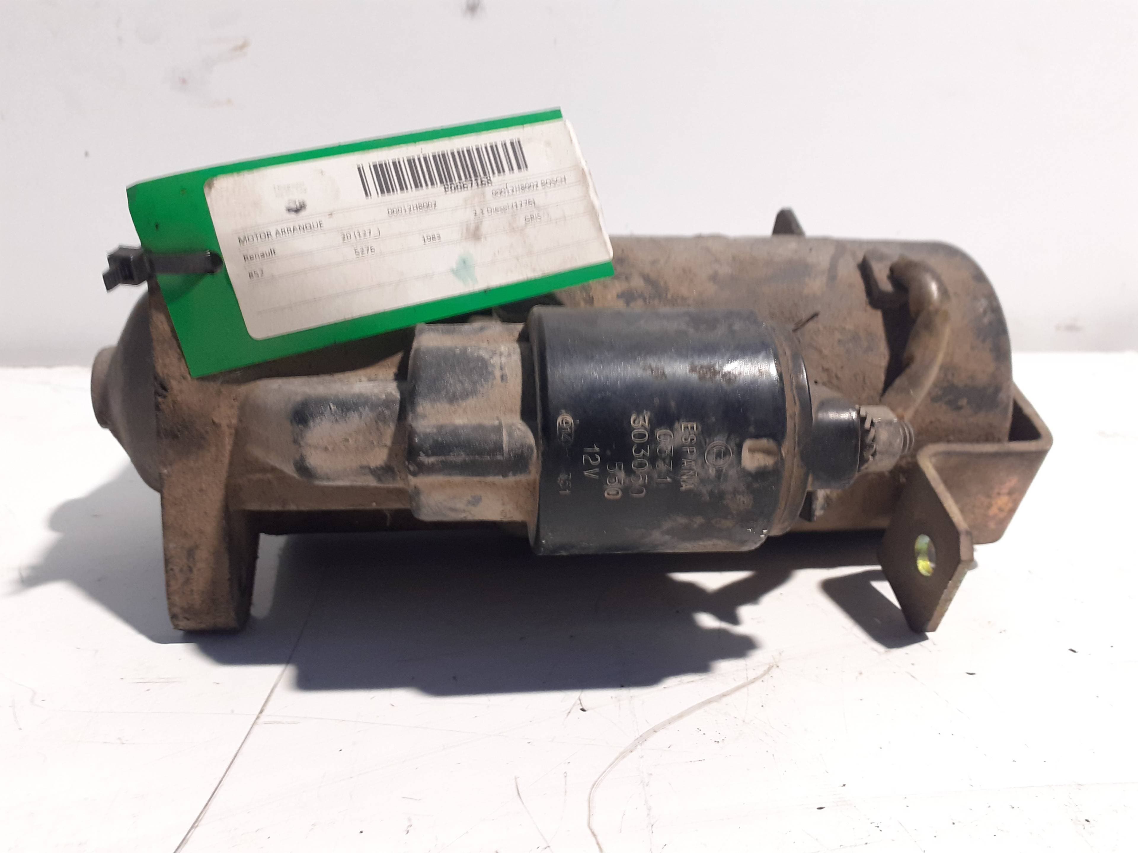 Motor arranque RENAULT 18