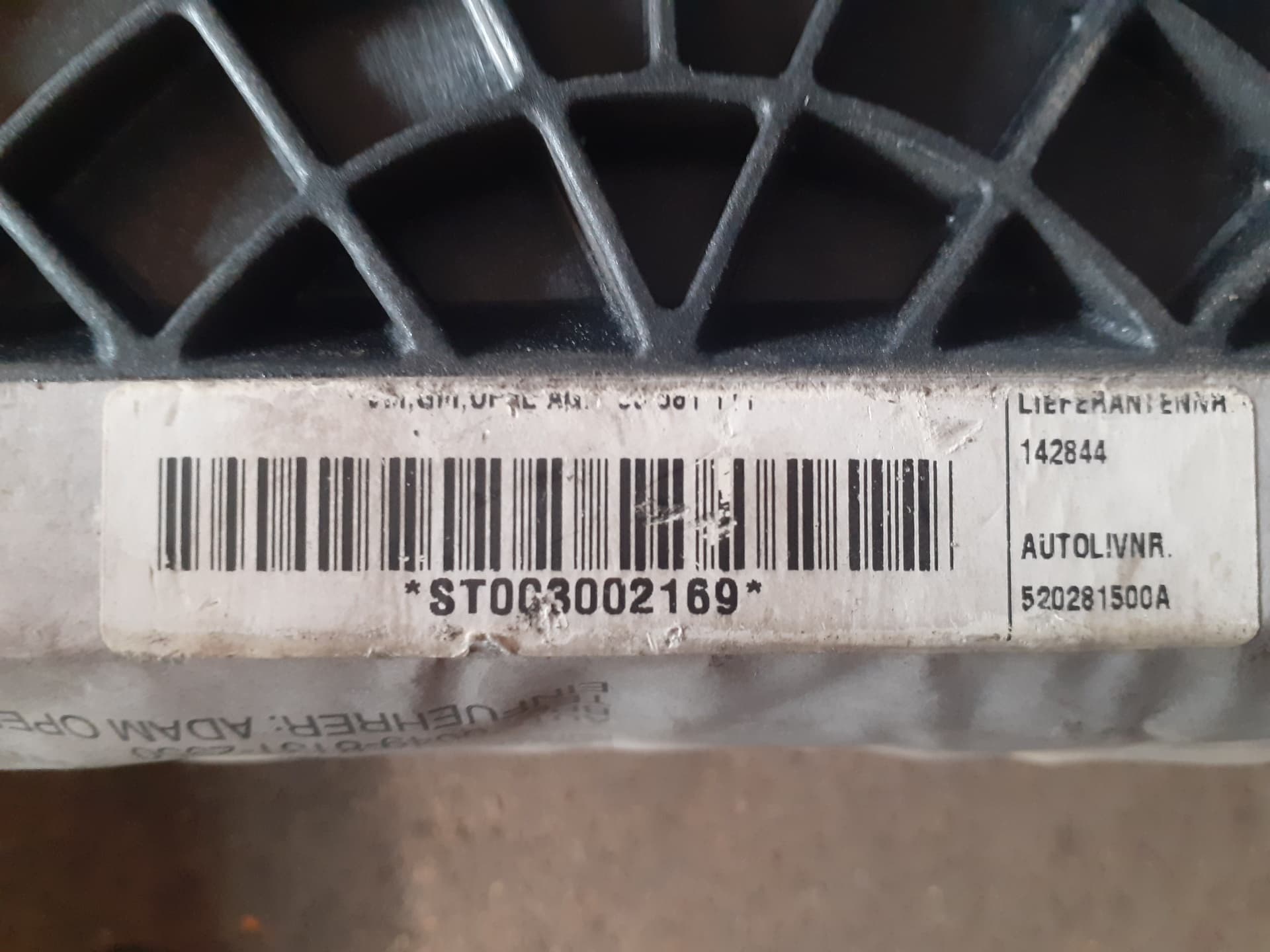 Airbag delantero derecho OPEL ASTRA G BERLINA 2