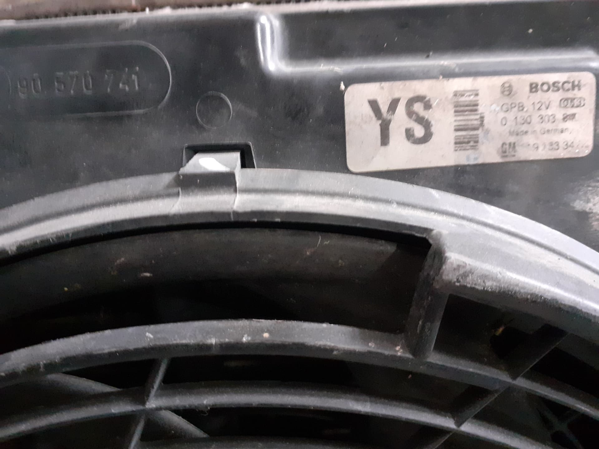 Electroventilador OPEL ASTRA G BERLINA 2
