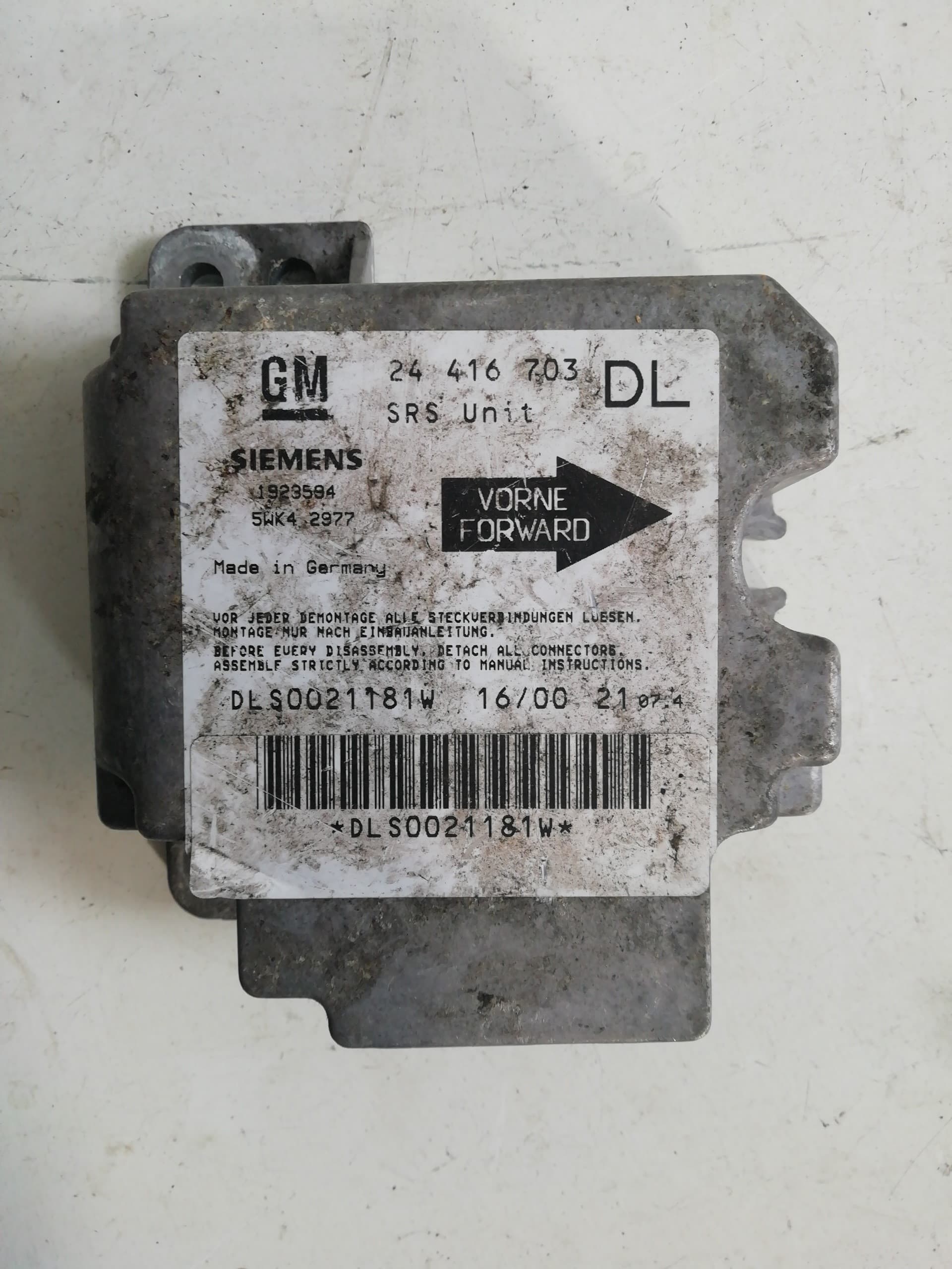 Centralita motor uce OPEL ASTRA G BERLINA