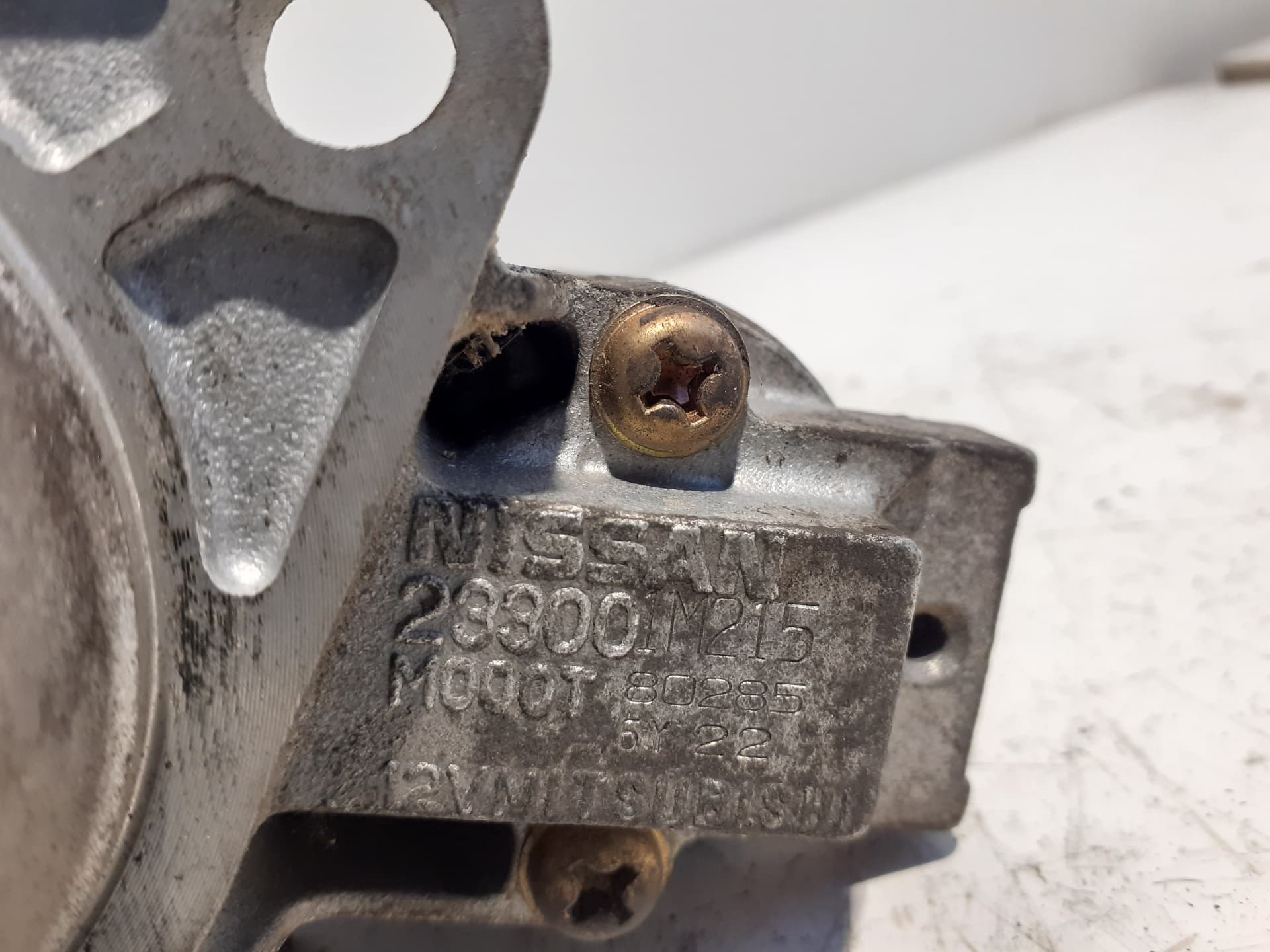 Motor arranque NISSAN ALMERA (N15) 2