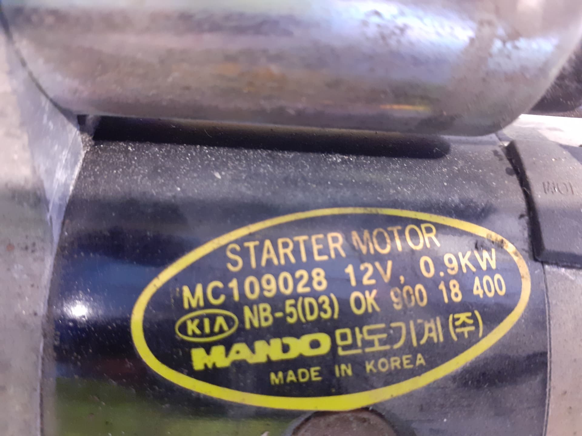 Motor arranque KIA SEPHIA LL 2