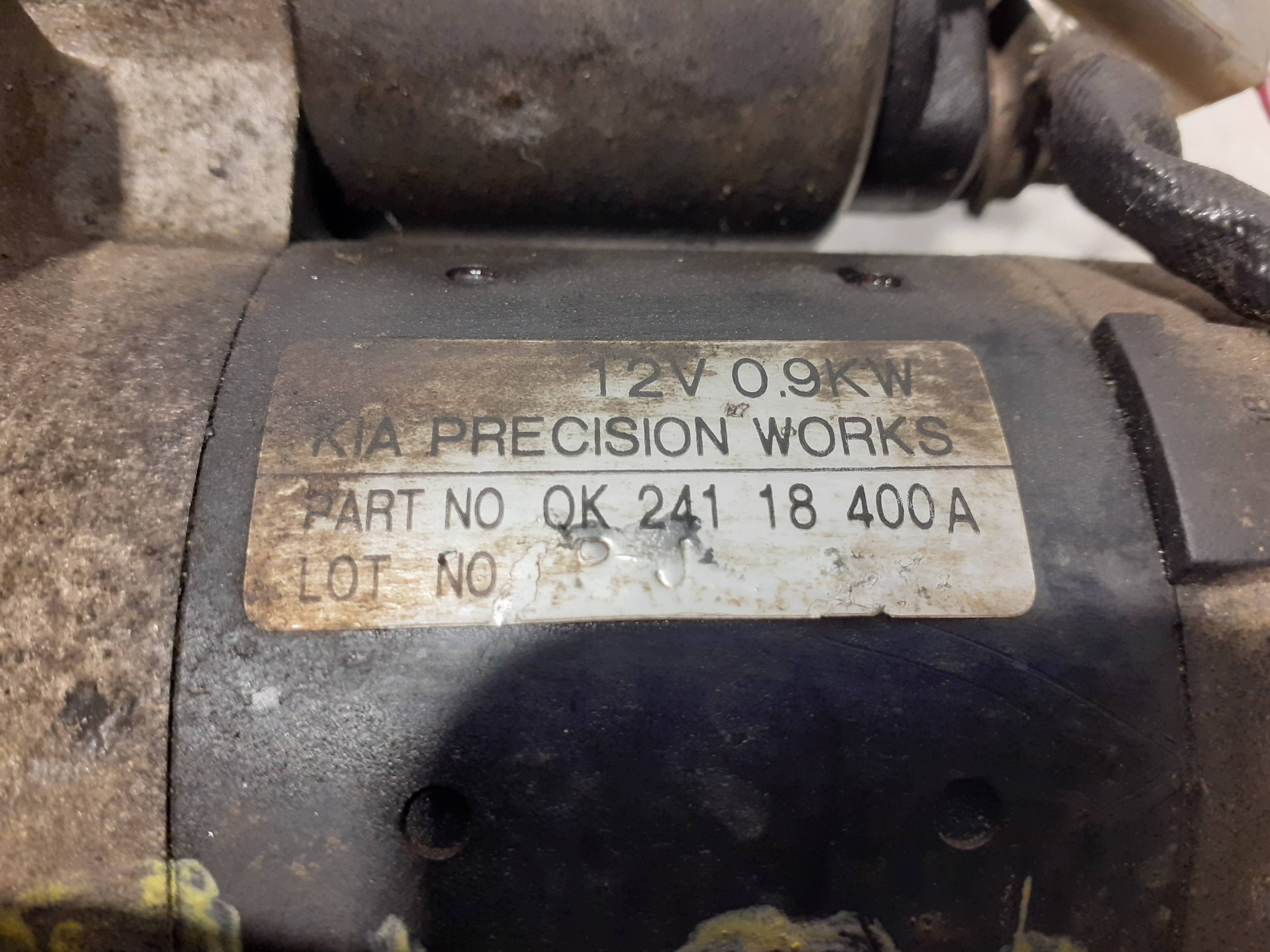 Motor arranque KIA SEPHIA LL 2