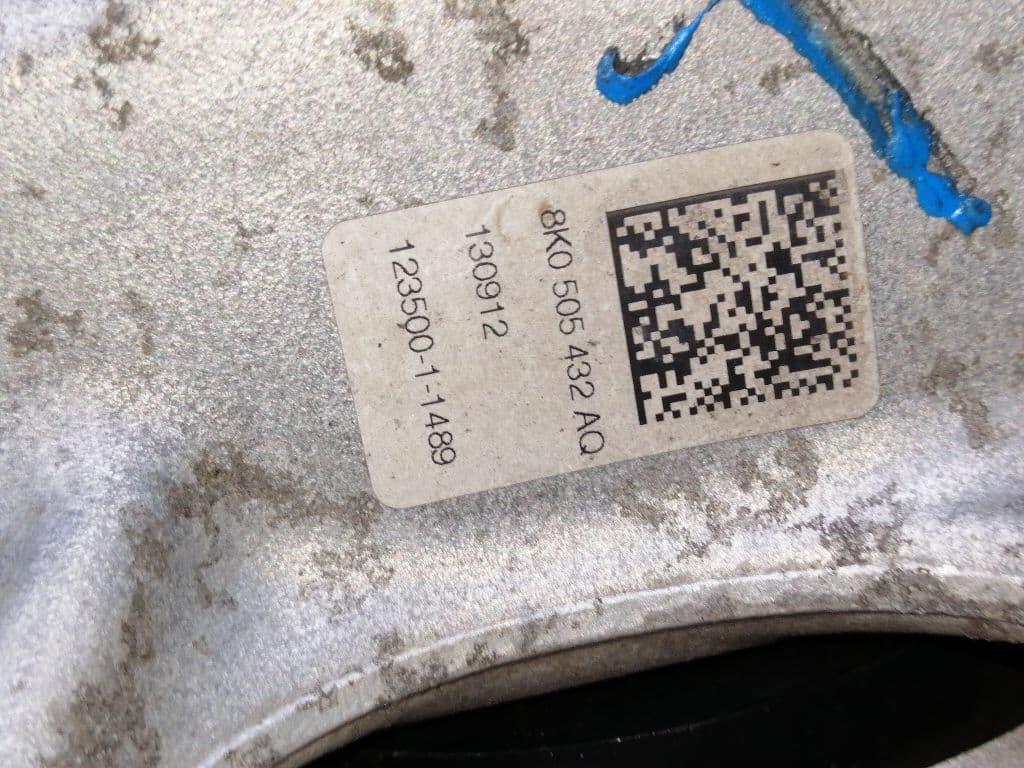 Mangueta trasera derecha AUDI A4 BERLINA (8E) 4
