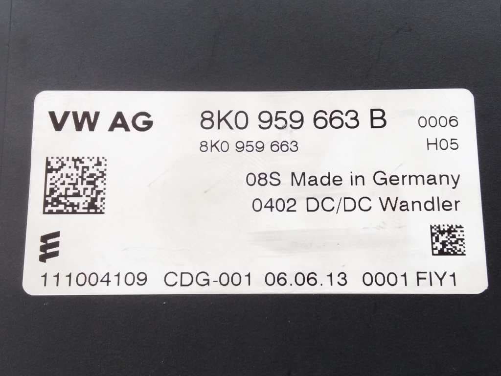 Modulo electronico AUDI A4 BERLINA (8E) 4