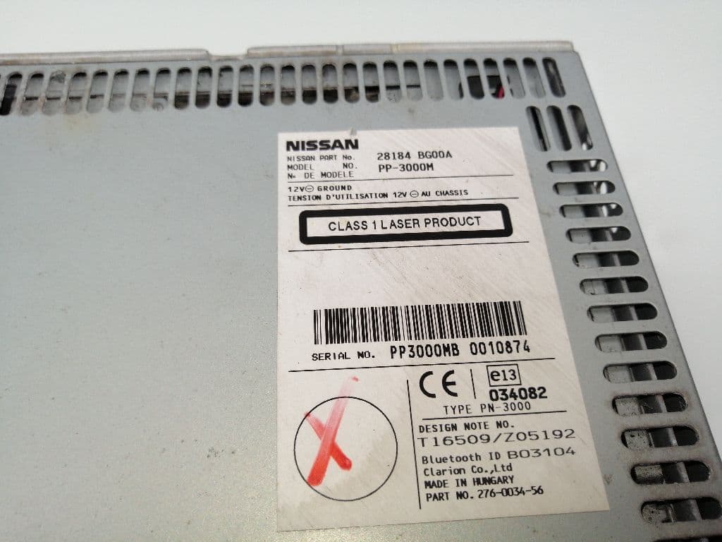 Sistema audio / radio cd NISSAN MICRA (K12E) 5