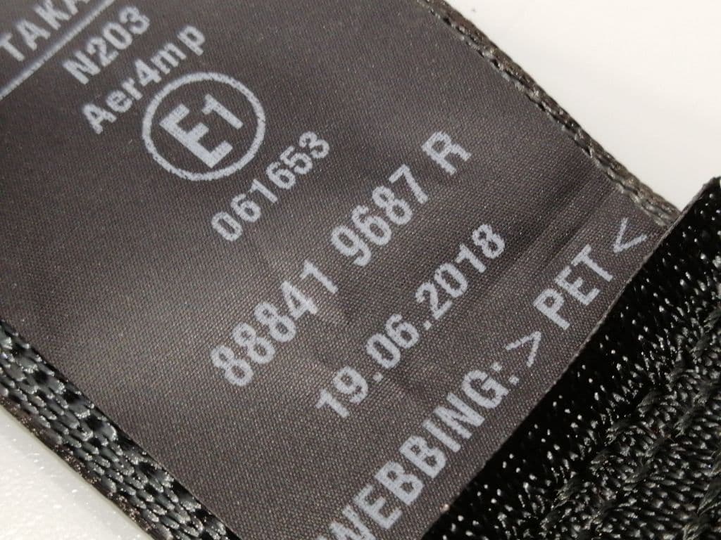 Cinturon seguridad trasero izquierdo RENAULT KADJAR 4