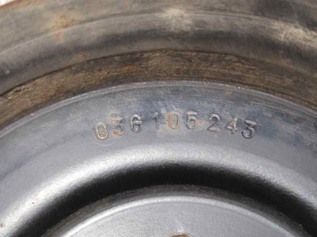 Polea cigueñal VOLKSWAGEN GOLF V BERLINA (1K1) 3