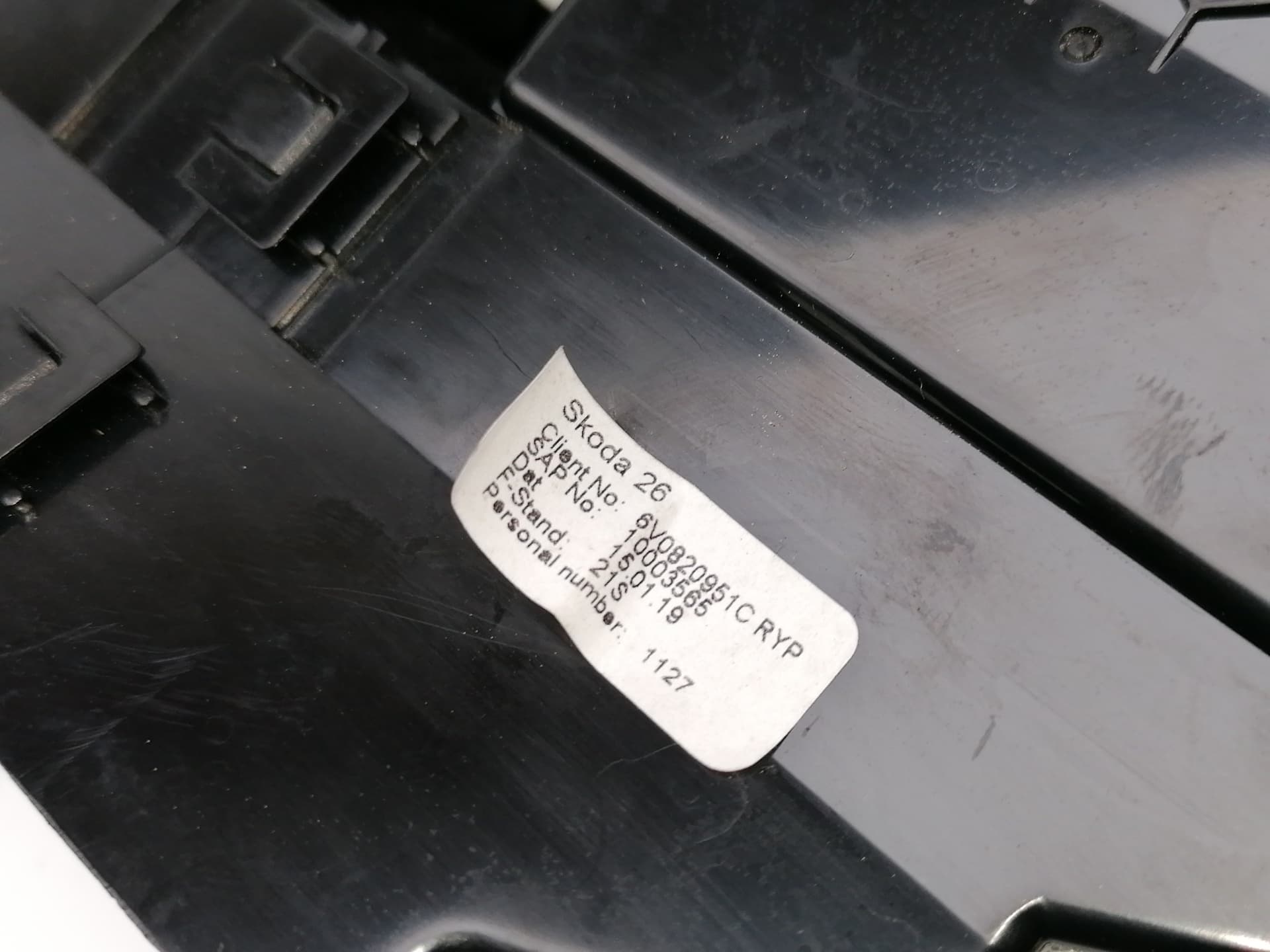 Plastico SKODA FABIA (6Y2/6Y3) 5