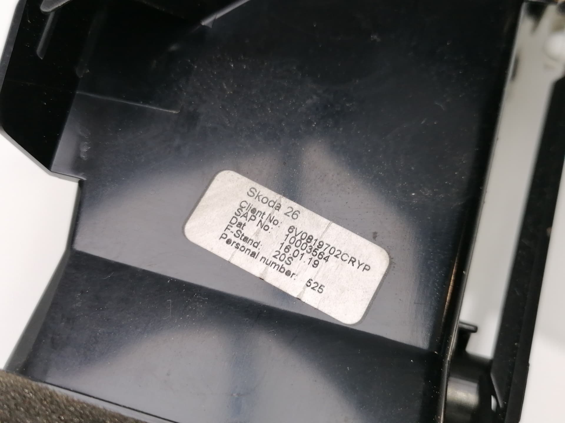 Plastico SKODA FABIA (6Y2/6Y3) 3