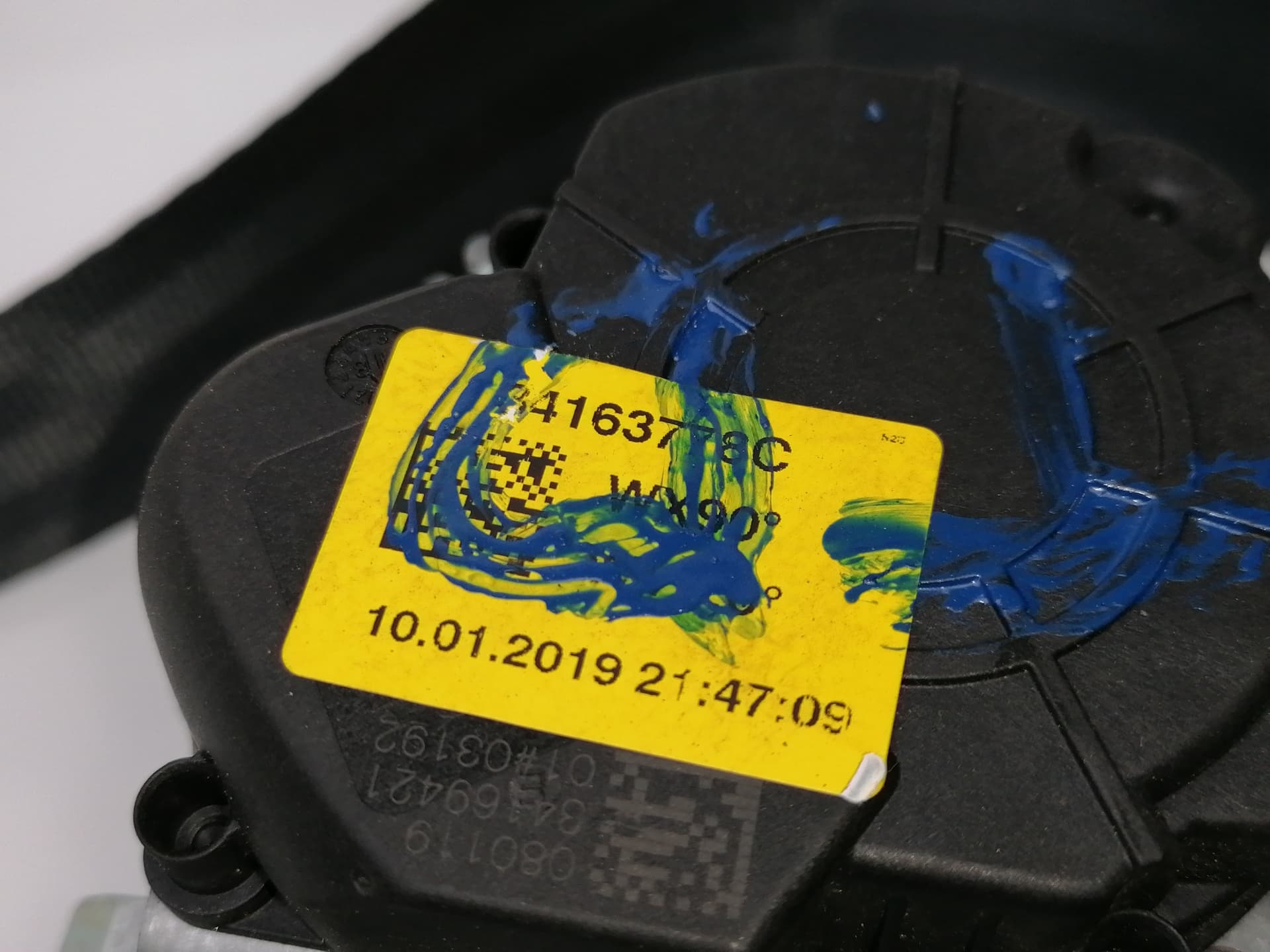 Cinturon seguridad trasero derecho SKODA FABIA (6Y2/6Y3) 3