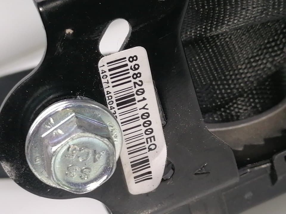 Cinturon seguridad trasero derecho KIA PICANTO 3