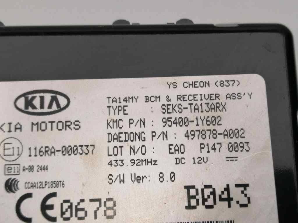 Modulo electronico KIA PICANTO 4