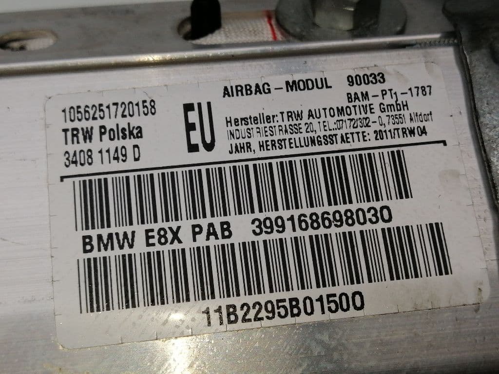 Airbag delantero derecho BMW SERIE 1 BERLINA (E81/E87) 3