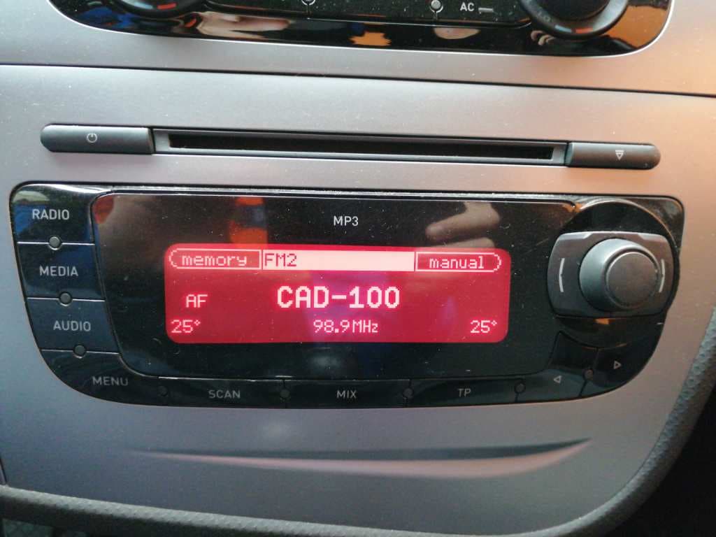 Sistema audio / radio cd SEAT LEON (1P1) 2