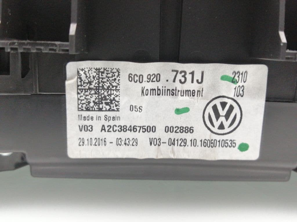 Cuadro instrumentos VOLKSWAGEN POLO (9N1) 4
