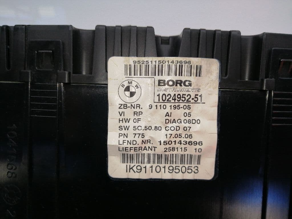 Cuadro instrumentos BMW SERIE 1 LIM 5