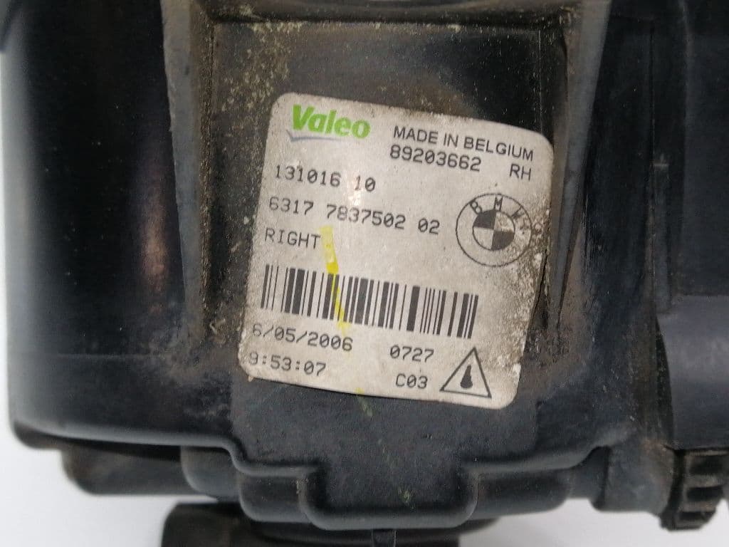 Faro antiniebla derecho BMW SERIE 1 LIM 3