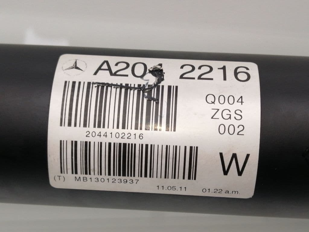 Transmision central delantero MERCEDES-BENZ CLASE C (W203) BERLINA 3