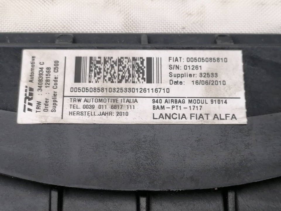 Airbag delantero derecho ALFA ROMEO GIULIETTA (191) 2