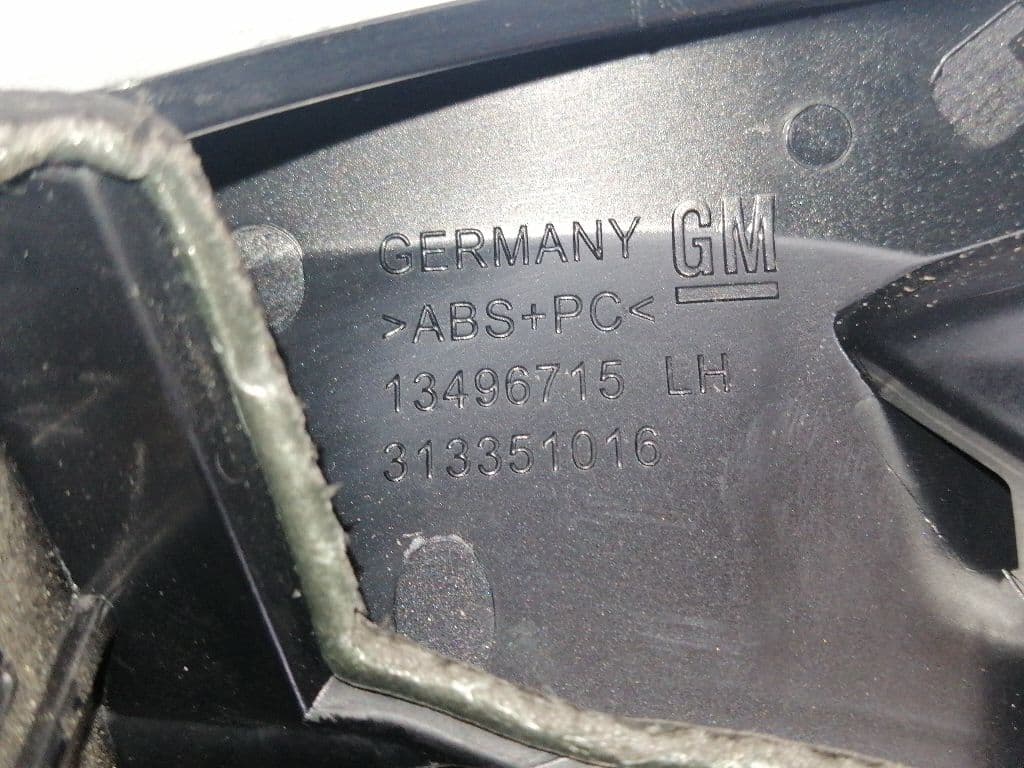 Plastico OPEL ZAFIRA TOURER 2