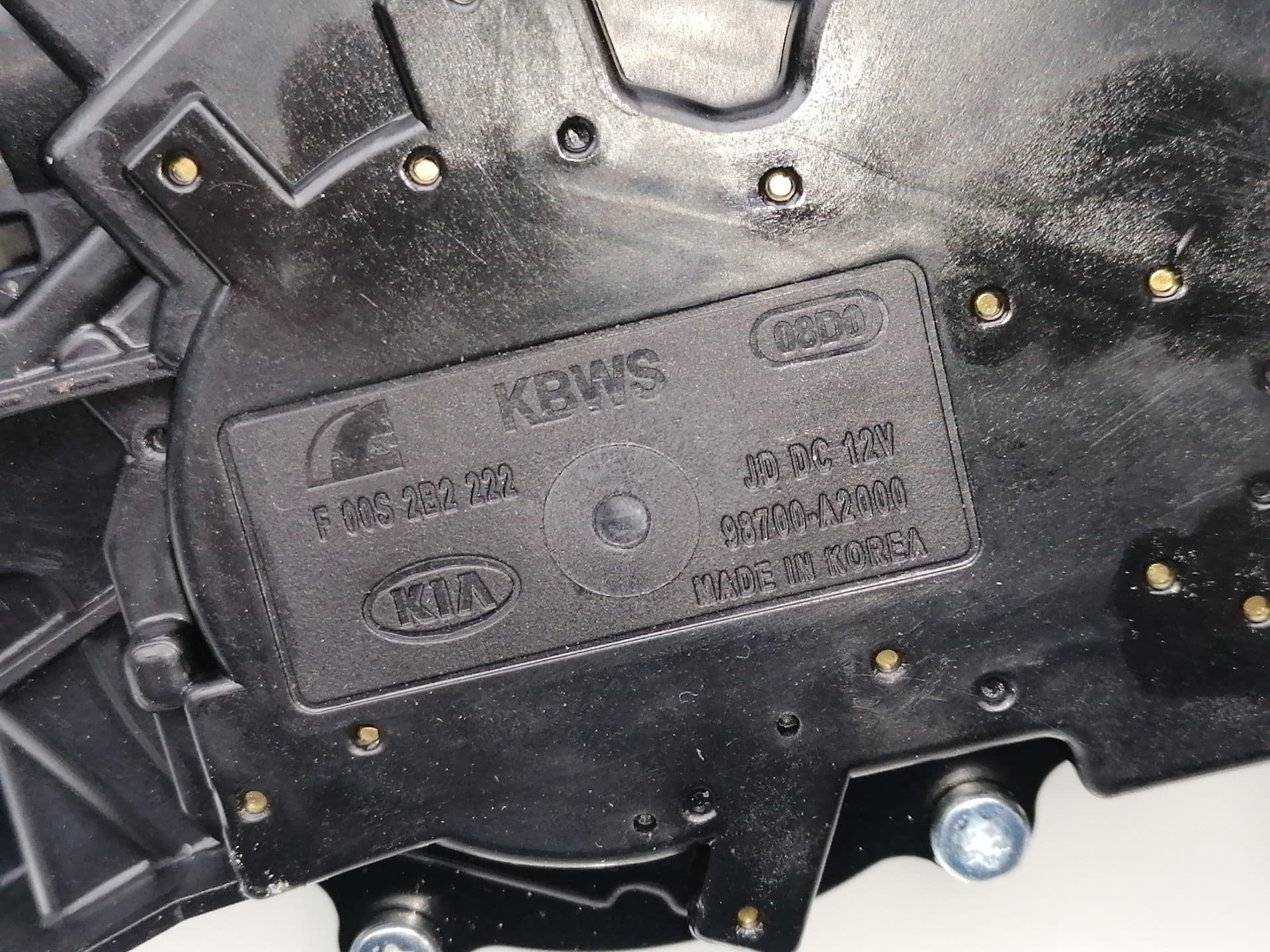 Motor limpia trasero KIA CEED 2