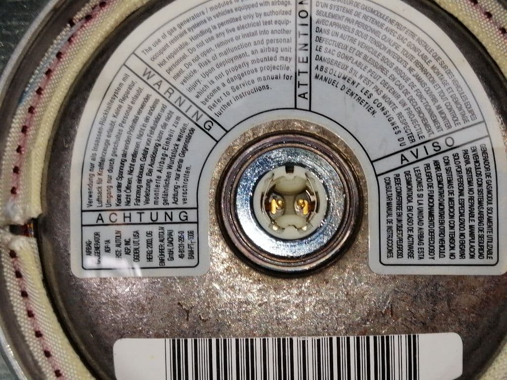 Airbag delantero izquierdo MERCEDES-BENZ VANEO (W414) FURGONETA COMPACTA 4
