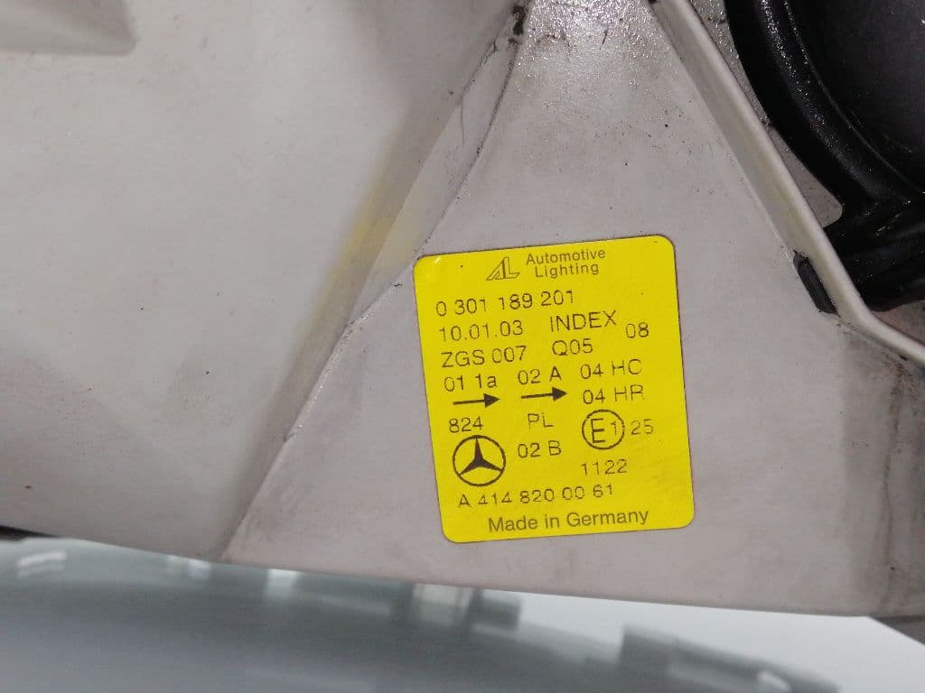 Faro izquierdo MERCEDES-BENZ VANEO (W414) FURGONETA COMPACTA 4
