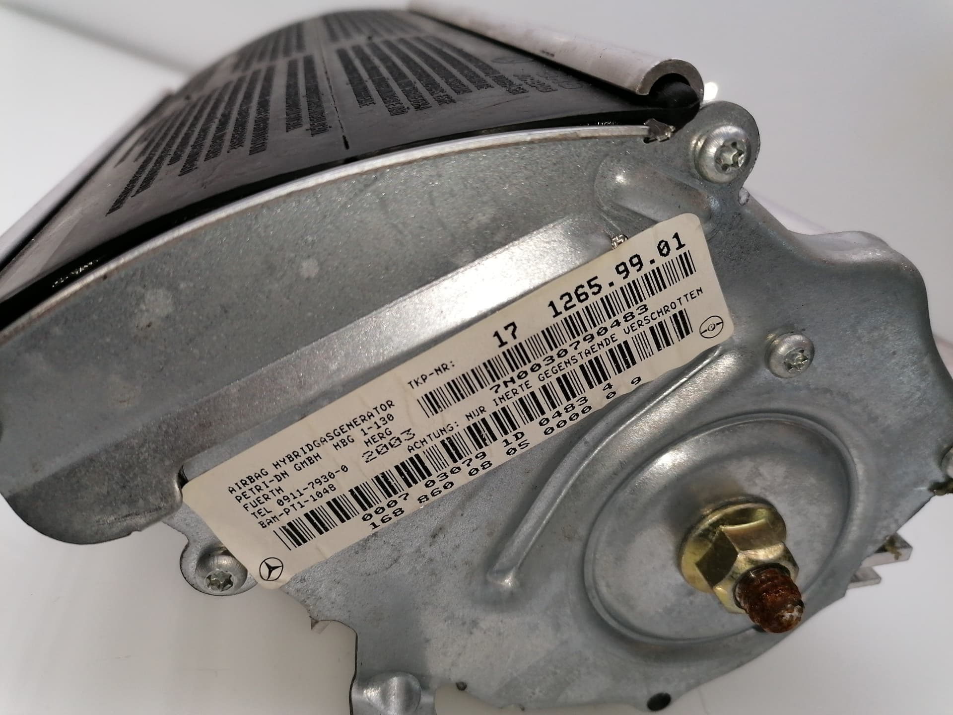 Airbag delantero derecho MERCEDES-BENZ VANEO (W414) FURGONETA COMPACTA 3