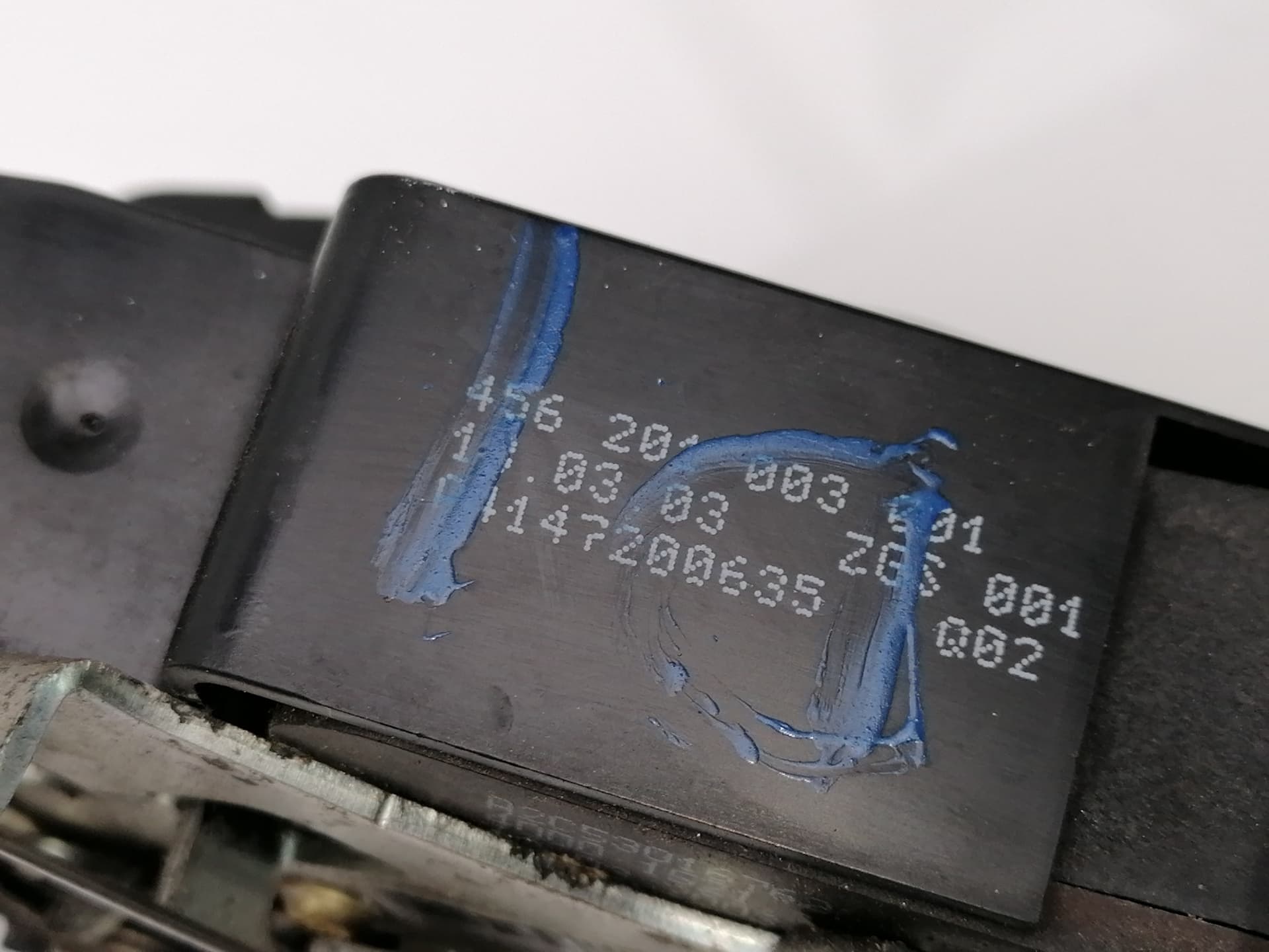 Cerradura puerta delantera izquierda MERCEDES-BENZ VANEO (W414) FURGONETA COMPACTA 2