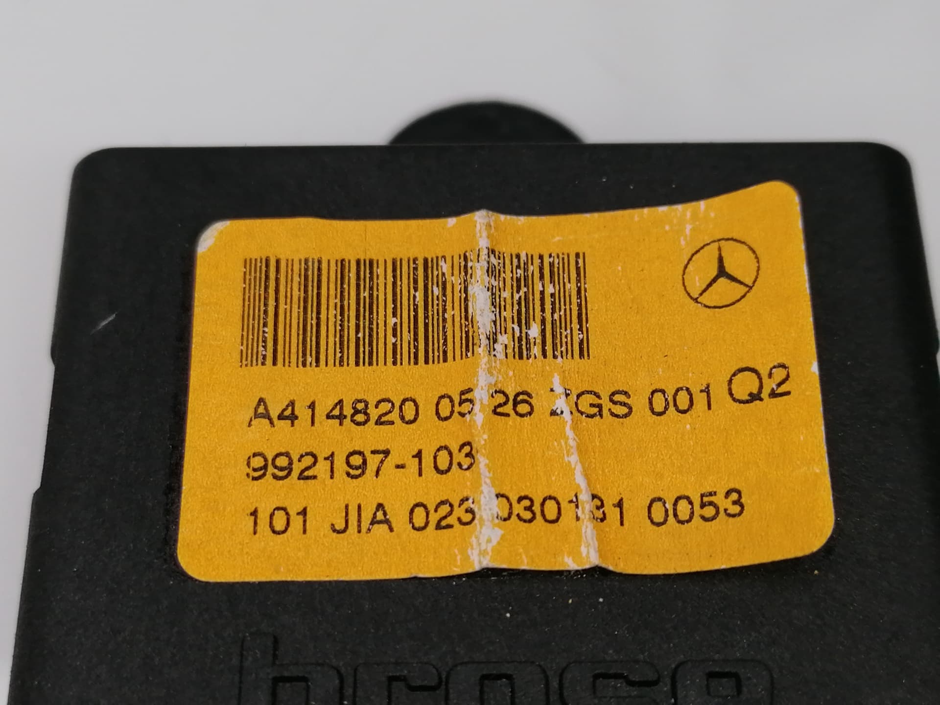 Modulo electronico MERCEDES-BENZ VANEO (W414) FURGONETA COMPACTA 3