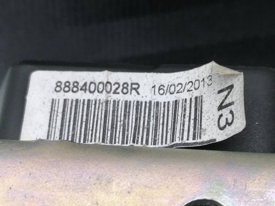 Cinturon seguridad trasero derecho RENAULT SCENIC III 2