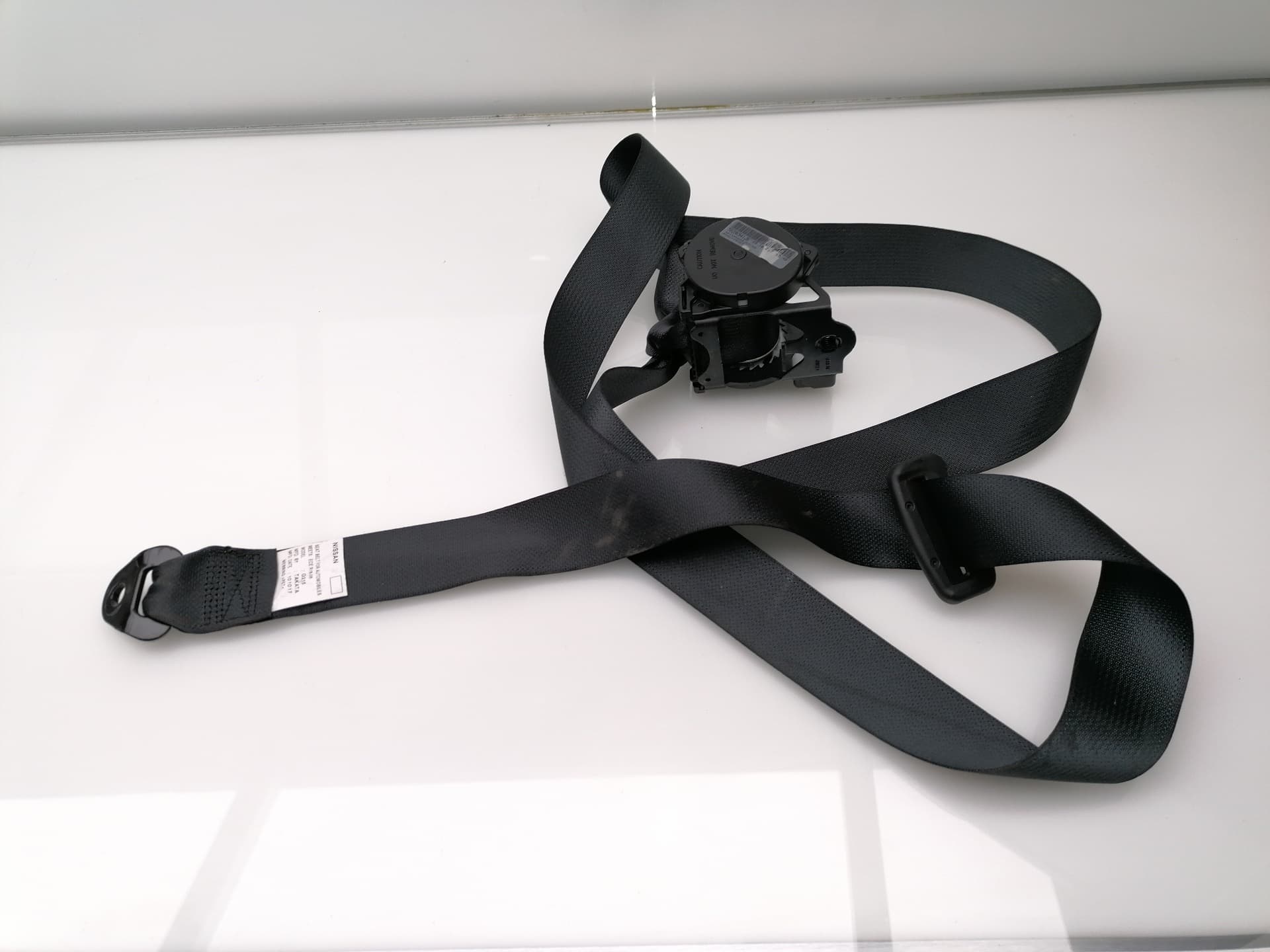 Cinturon seguridad trasero derecho NISSAN QASHQAI (J11)