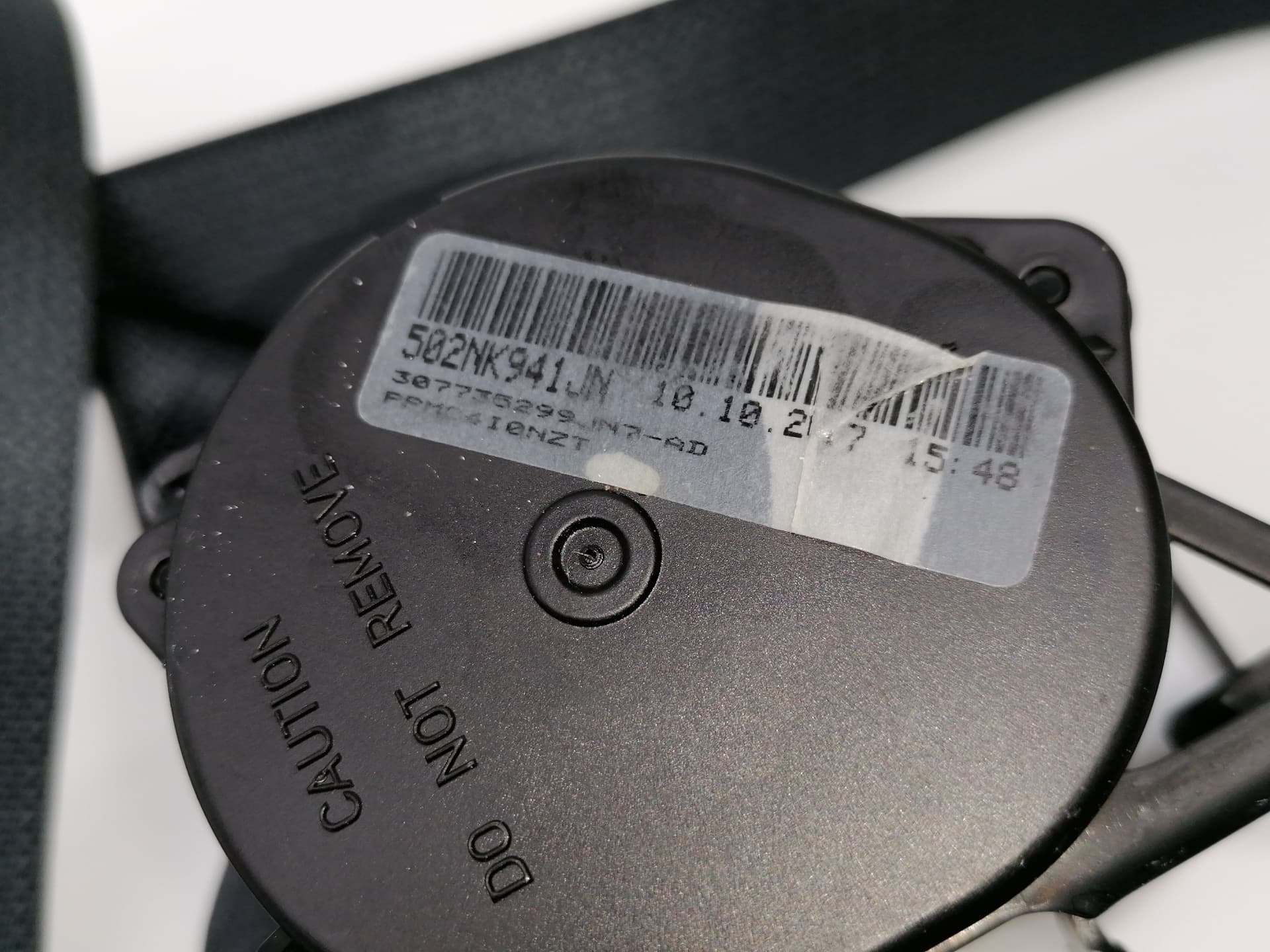 Cinturon seguridad trasero derecho NISSAN QASHQAI (J11) 2
