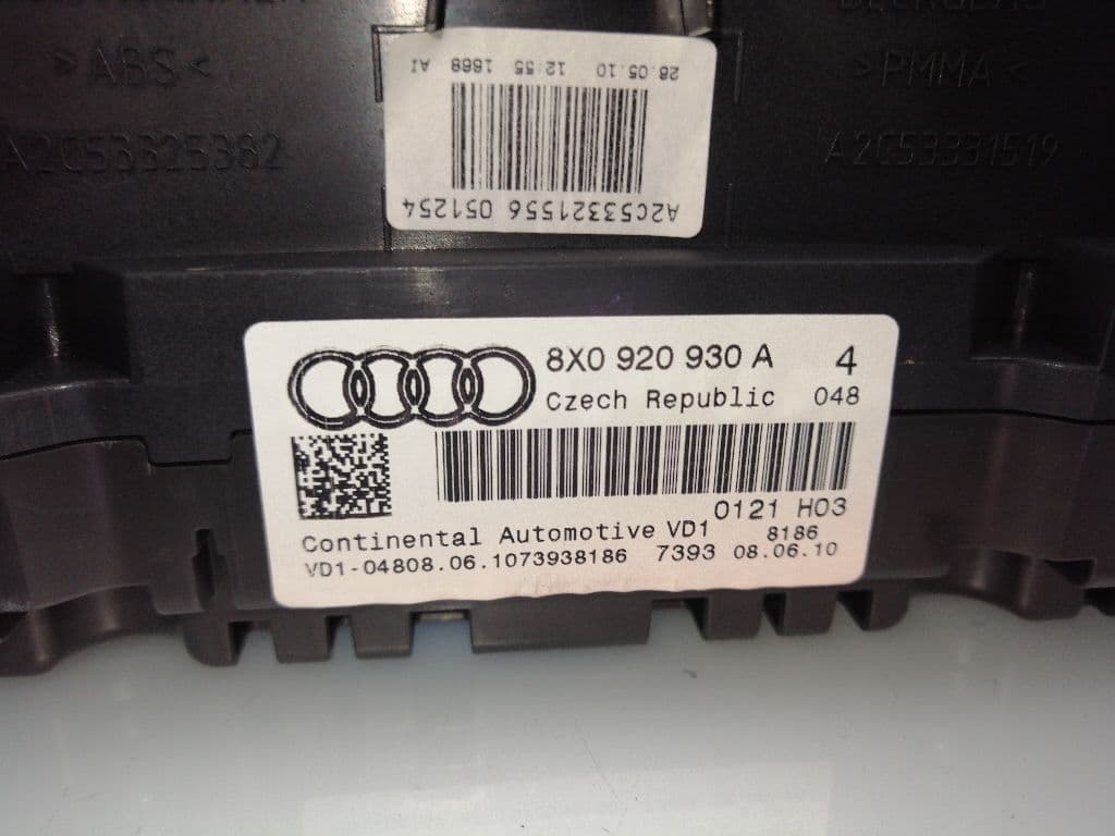 Cuadro instrumentos AUDI A1 SPORTBACK (8XF) 3