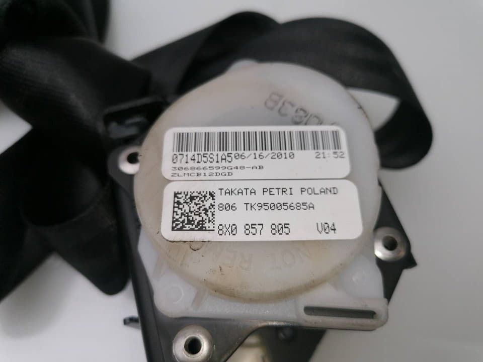 Cinturon seguridad trasero derecho AUDI A1 SPORTBACK (8XF) 2
